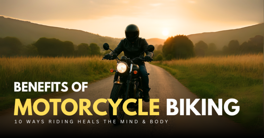 How Motorcycle Riding Improves Mental & Physical Health