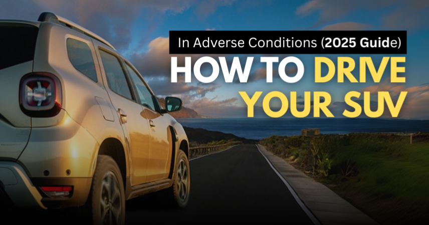 How to Drive Your SUV in Adverse Conditions (2025 Guide)