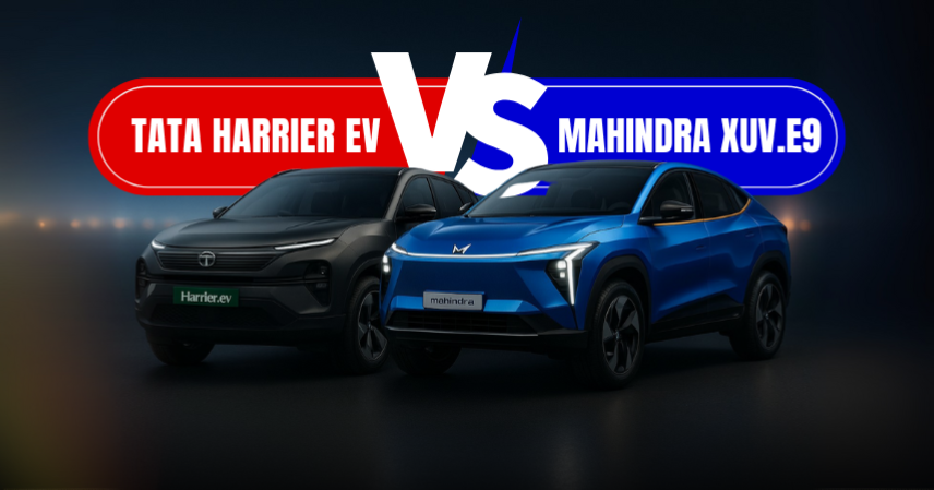 Tata Harrier EV vs Mahindra XUV.e9 Best EV SUV of 2025