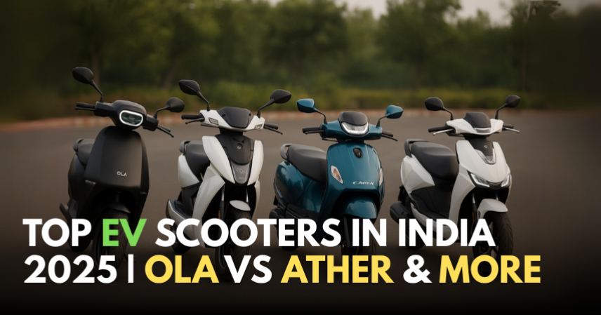 Top EV Scooters in India 2025 Ola vs Ather & More