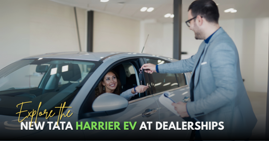 Explore the New Tata Harrier EV at Dealerships