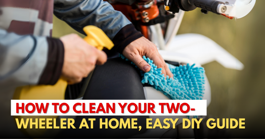 How to Clean Your Two-Wheeler at Home Easy DIY Guide