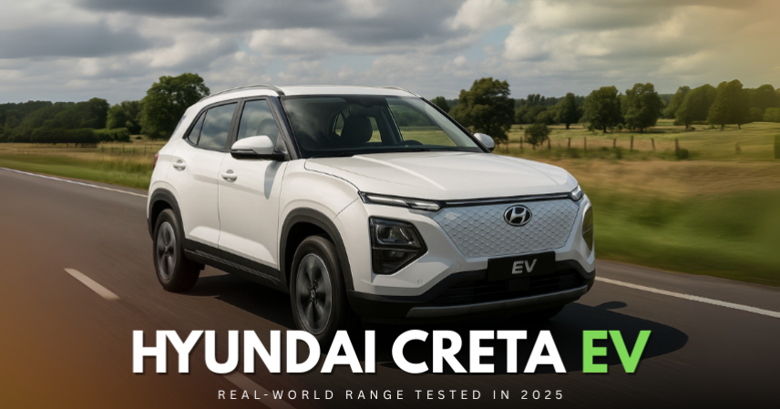 Hyundai Creta EV Real-World Range Tested in 2025