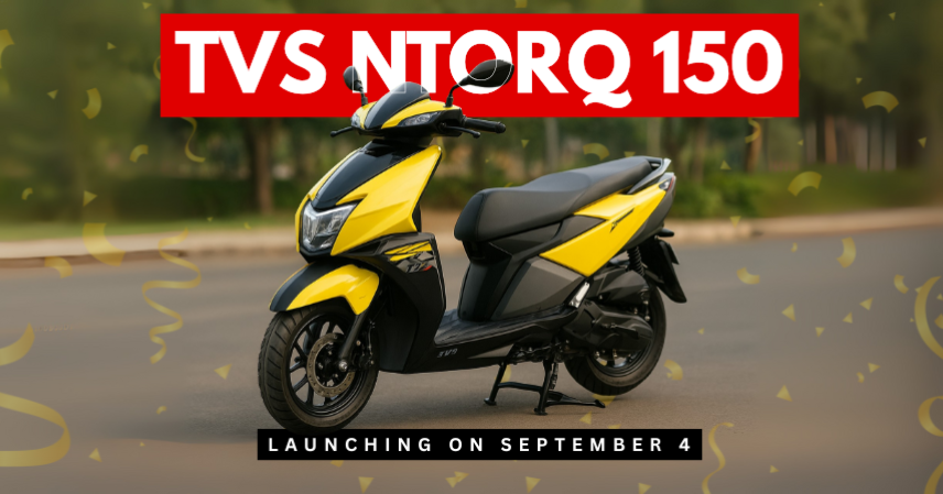 TVS NTorq 150 Launching on September 4