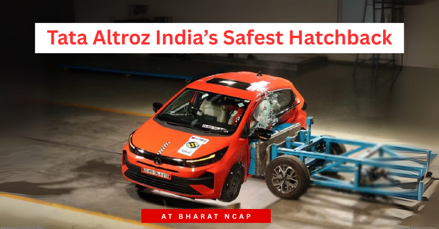 Safest hatchback in India Tata Altroz