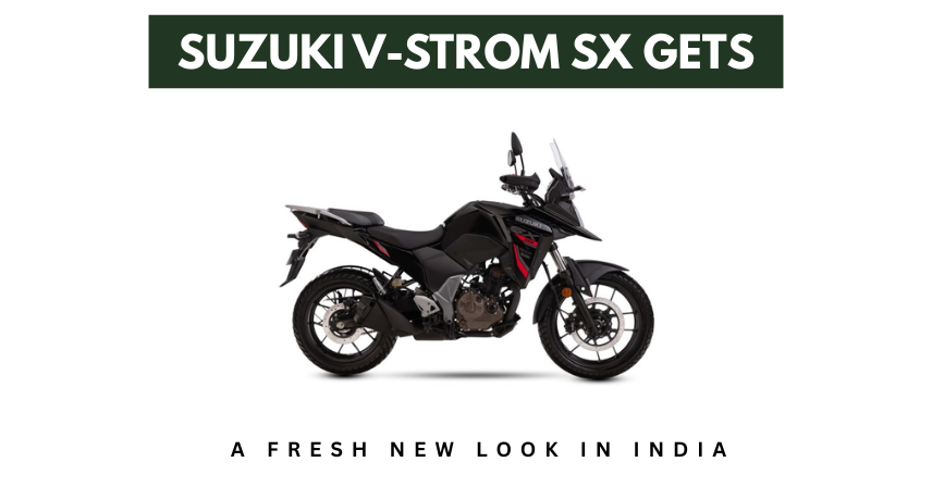 2025 Suzuki V-STROM SX in Champion Yellow No.2 with Glass Sparkle Black