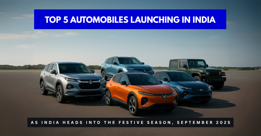 Top 5 Automobiles Launching in India