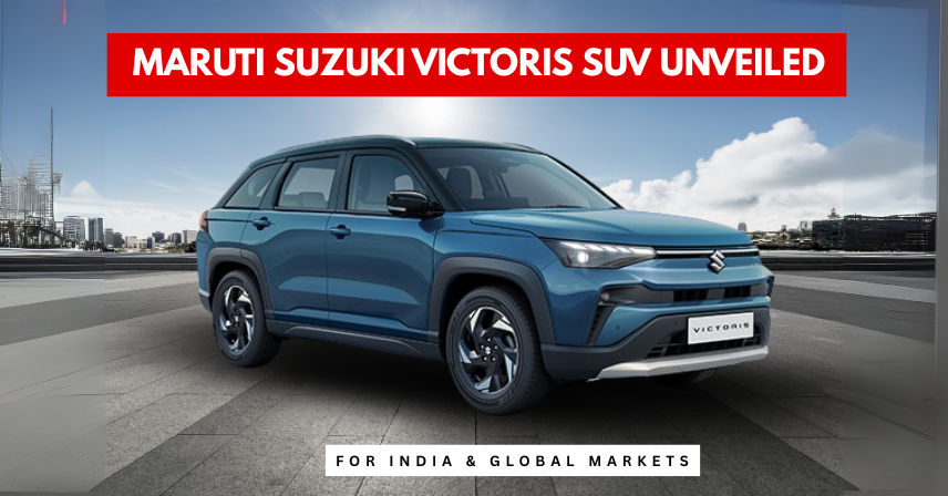 Maruti Suzuki Victoris SUV Unveiled for India & Global Markets