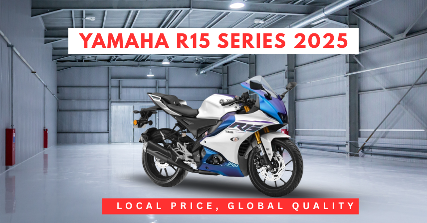Yamaha R15 V4 2025 new colour Yamaha R15M 2025 racing blue shade Yamaha R15 2025 sports bike design Yamaha R15 new launch India 2025
