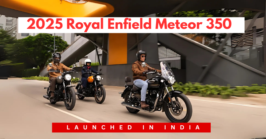 Royal Enfield Meteor 350 Fireball Red Color