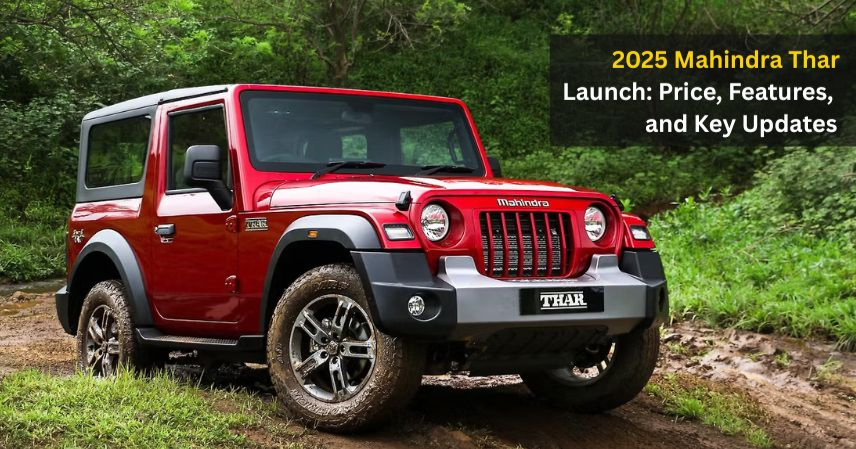 2025 Mahindra Thar Launch