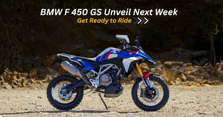 BMW F 450 GS Unveil Next Week – Get Ready to Ride