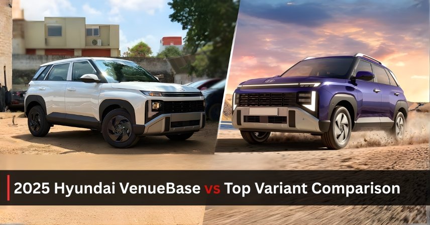 2025 Hyundai Venue: Base vs Top Variant Comparison