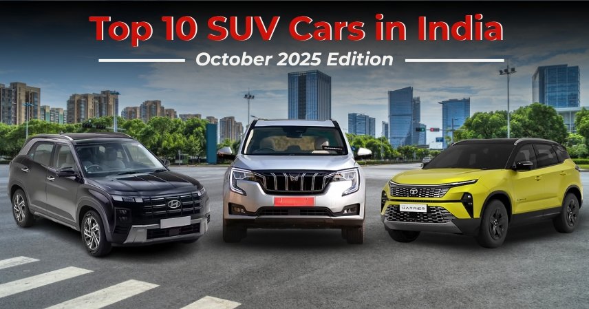 Top 10 SUV Cars in India – October 2025 Edition
