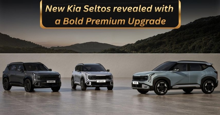 New Kia Seltos revealed with a Bold Premium Upgrade