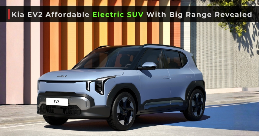 Kia EV2 Affordable Electric SUV With Big Range Revealed