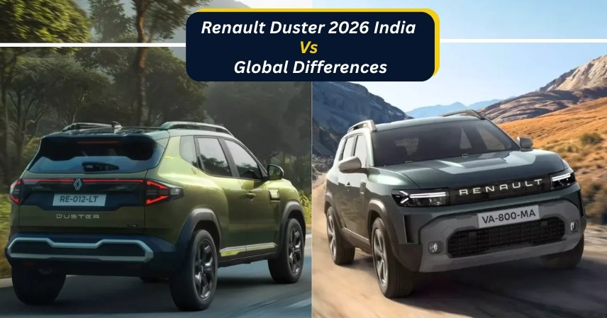 Renault Duster 2026 India Vs Global Differences