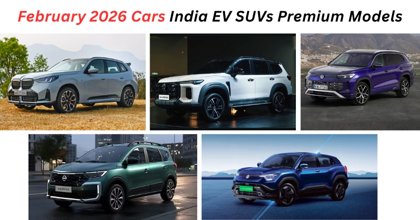 February 2026 Cars India EV SUVs Premium Models