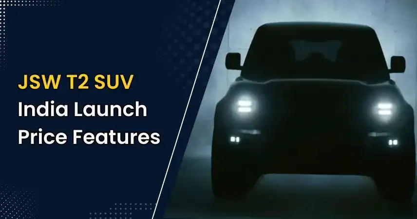 JSW T2 SUV India Launch Price Features