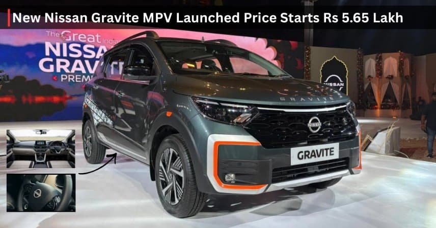 New Nissan Gravite MPV Launched Price Starts Rs 5.65 Lakh