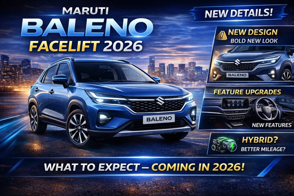 Maruti Baleno Facelift 2026