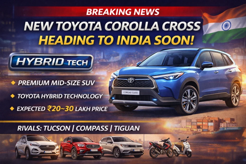 New Toyota Corolla Cross