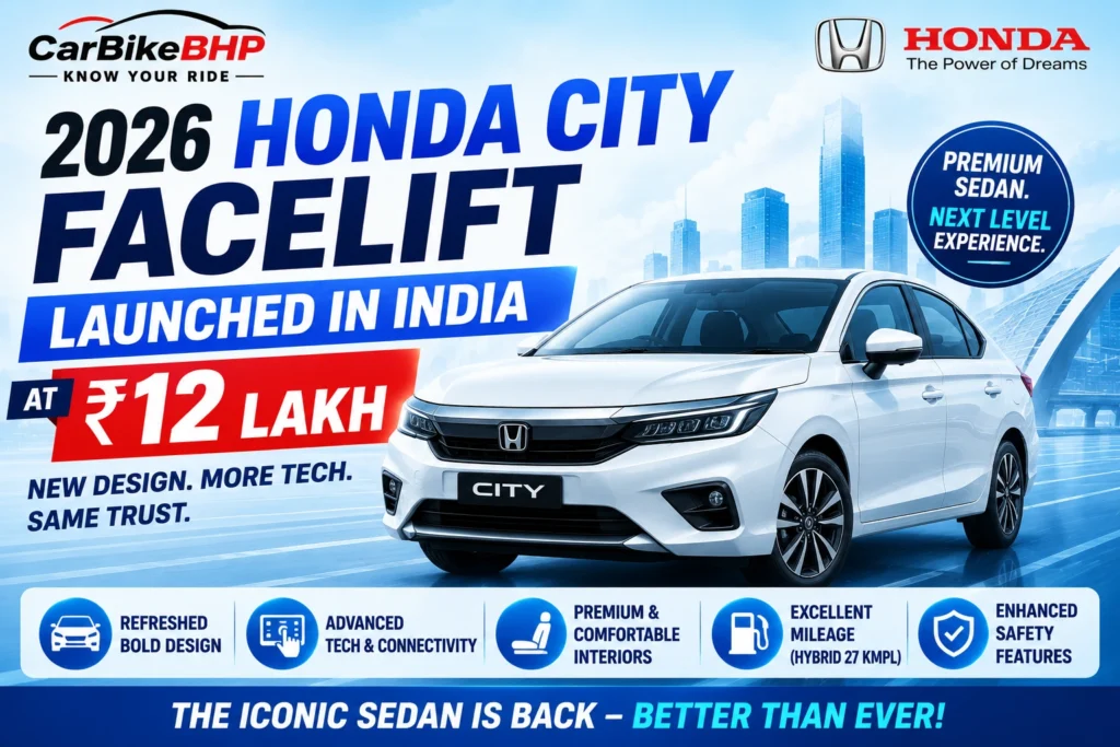 2026 Honda City Facelift