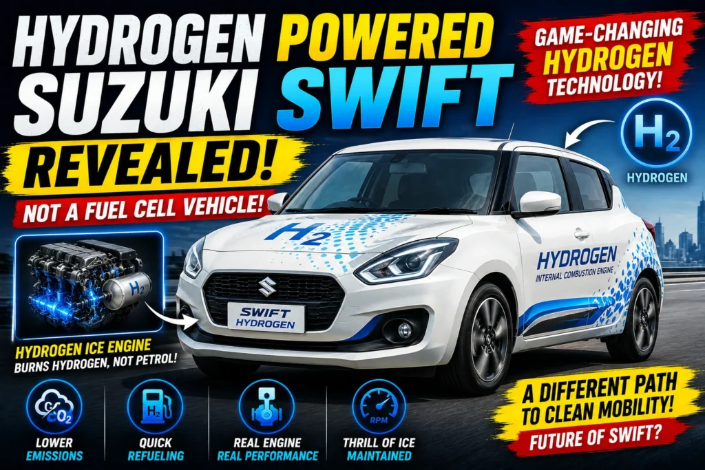 Hydrogen Powered Suzuki Swift
