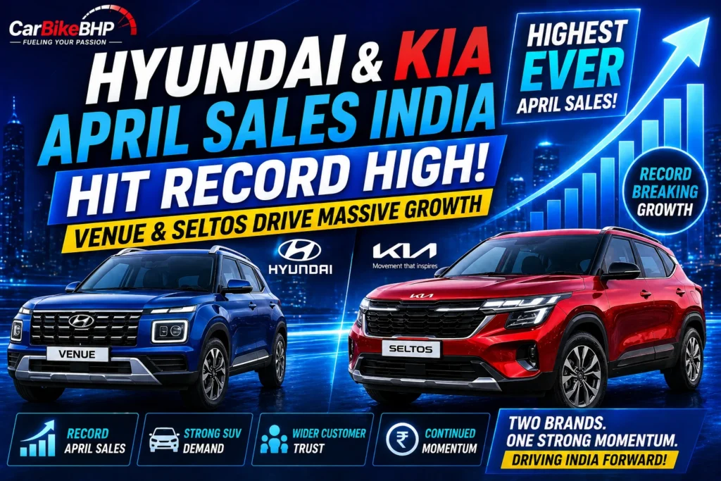 Hyundai April Sales India & Kia April Sales India