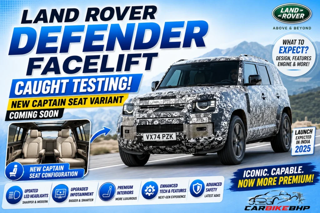 Land Rover Defender Facelift