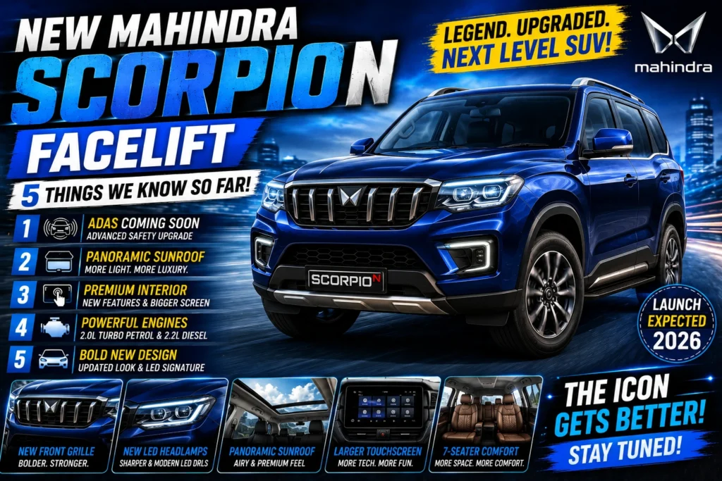 Mahindra Scorpio N Facelift