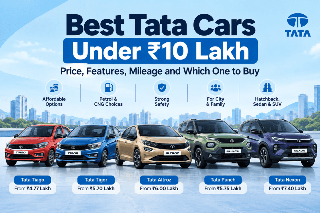 Which Tata car is best under 10 lakh